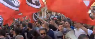 Copertina di Fratelli d’Italia e Casapound, sit in contro Prodi davanti a Montecitorio