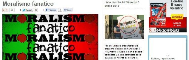 Grillo: “Napolitano se la prende con M5S. Inciucio tra Pd e Pdl sul Colle”
