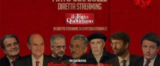 Copertina di FattoTv, ‘Fiato sul Colle’. Diretta alle 13 con Padellaro e le firme del giornale