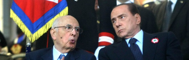 Incontro Berlusconi-Napolitano, il Cavaliere conferma sostegno al governo