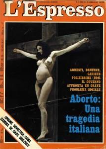 Copertina L'Espresso - Aborto