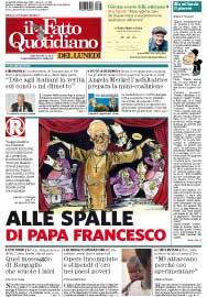 Alle spalle di Papa Francesco