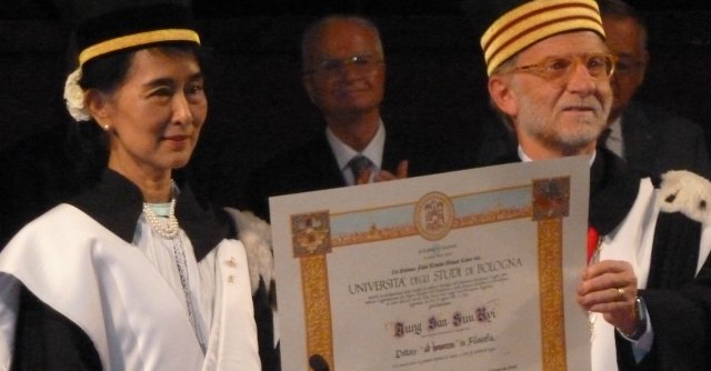 San Suu Kyi a Bologna