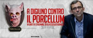 Copertina di FattoTv, ‘A digiuno contro il Porcellum’. Diretta ore 14 con Roberto Giachetti (Pd)