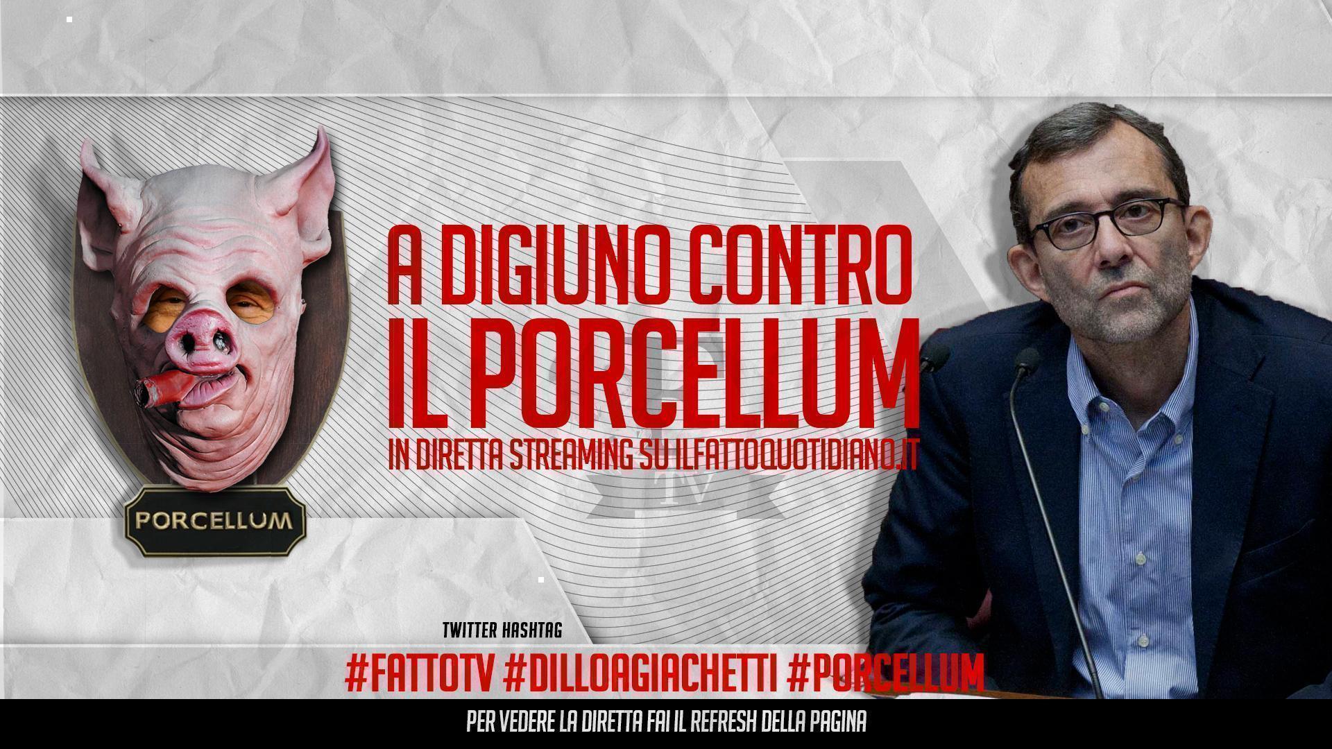 Copertina di FattoTv, ‘A digiuno contro il Porcellum’. Diretta ore 14 con Roberto Giachetti (Pd)