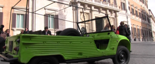 Copertina di Mafia, l’auto di Siani a Montecitorio. Boldrini: “Darò voce alle vittime innocenti”