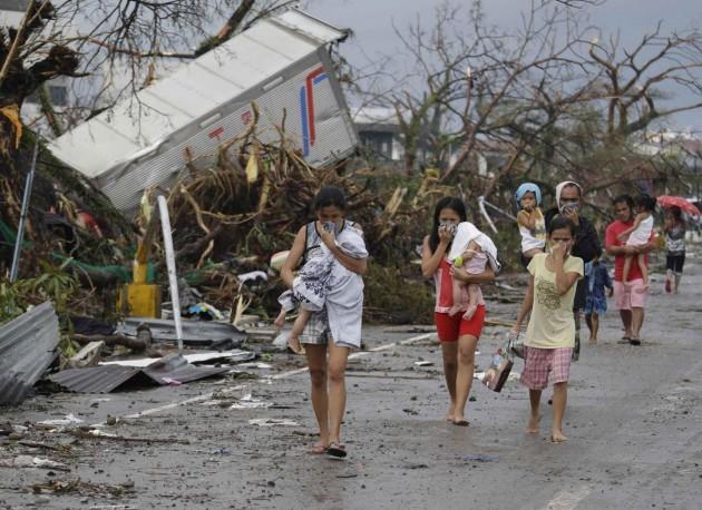 Filippine, contano i danni del Tifone Haiyan