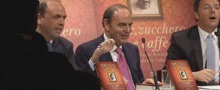 Copertina di Servizio Pubblico, il battibecco tra Renzi e Alfano