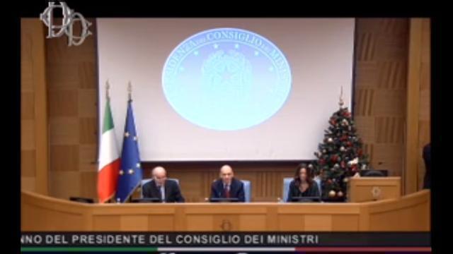 Copertina di Conferenza stampa di fine anno di Letta. Segui la diretta streaming