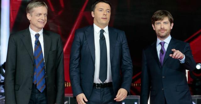 Gianni Cuperlo, Matteo Renzi e Giuseppe Civati