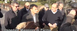 Copertina di Fassina visita Bersani: “Renzi? Oggi siamo qui per Pier Luigi, il resto è out”