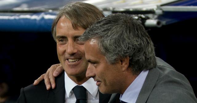 Copertina di Champions League, Josè Mourinho e quel dessert chiamato Roberto Mancini