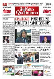 Casaleggio: “Piano inglese per Letta e Napolitano-bis”