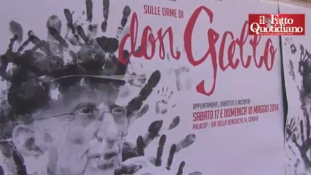 Copertina di “Sulle orme di Don Gallo”, al via la kermesse in ricordo del prete di strada