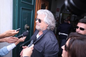 Beppe Grillo al voto