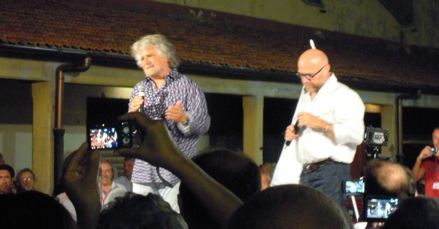 Grillo a Livorno strappata al Pd: “Ora bilanci partecipativi e referendum”