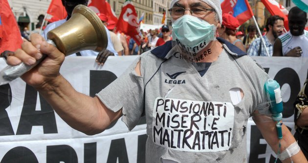 “Pensionati italiani i più tassati d’Europa. Bonus fiscale di Renzi anche a loro”
