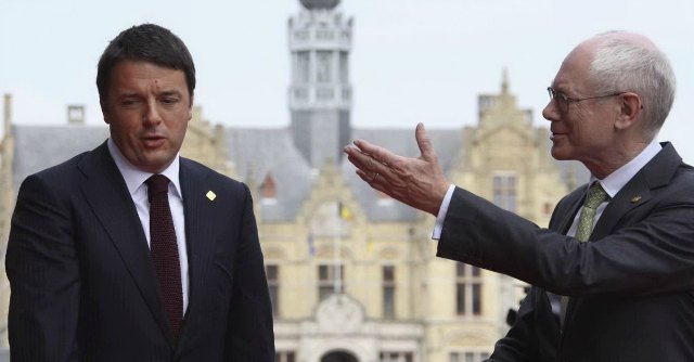 Renzi e Van Rompuy