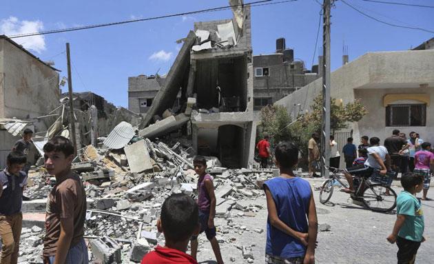 Gaza Bombardata