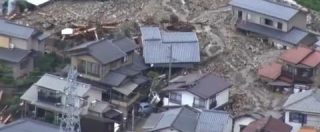 Copertina di Giappone, frane per piogge a Hiroshima: 27 morti. Case inghiottite dal terreno