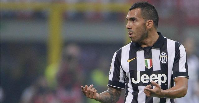 Copertina di Milan-Juventus 0-1 con la firma di Tevez. E la testa della classifica si screma