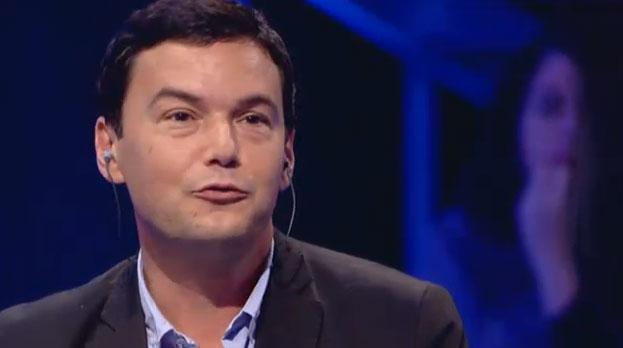 Copertina di Servizio Pubblico, Piketty: “Tutto dipende da istituzioni e politiche”
