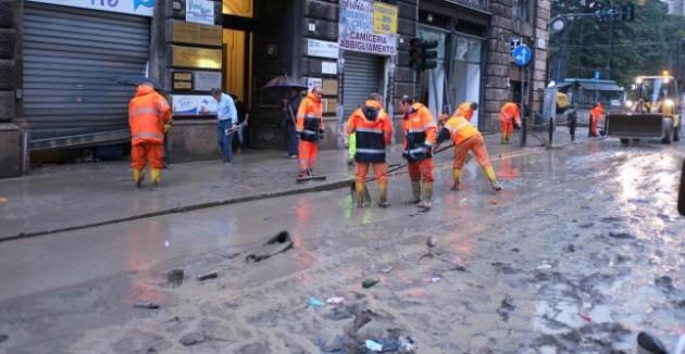 Alluvione Genova, in Italia l'82 dei comuni è a rischio idrogeologico