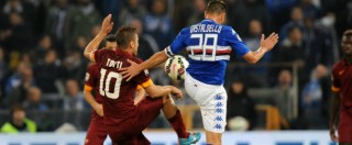 Copertina di Sampdoria-Roma 0-0: a Genova vince la paura di perdere. La Juve può allungare