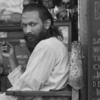 An astrologer’s shop in the mill workers’ quarter of Parel. Maharashtra, Bombay, India. 1947. © Henri Cartier-Bresson / Magnum Photos
