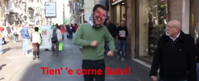 Copertina di Matteo Salvini (finto) a Napoli: 40 molestie in 10 minuti