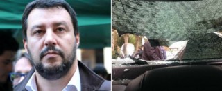 Copertina di Bologna, auto Salvini assalita al campo rom: autista accelera e investe 2 giovani