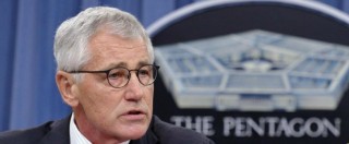 Copertina di Usa, si dimette il capo del Pentagono Hagel. “Dissidi con Obama su lotta a Isis”