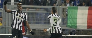 Copertina di Lazio-Juventus 0-3, bianconeri senza ostacoli: trascinati da Pogba e Tevez