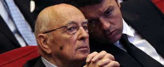 Dimissioni Napolitano, Renzi in pressione: riforme a rischio se lascia in anticipo