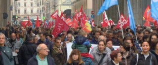 Copertina di Livorno in crisi, sciopero di 3 ore. Rossi contestato. Pd e Cgil: ‘Giunta M5s non c’è’