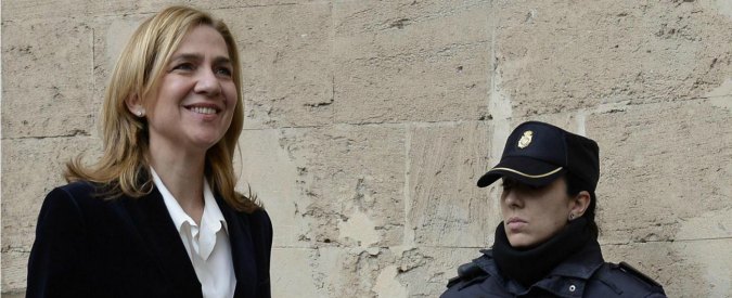 Spagna, l’ex infanta Cristina sarà processata per frode fiscale