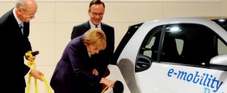 Copertina di Auto elettriche in Germania, il milione è lontano. Merkel pensa a nuovi incentivi