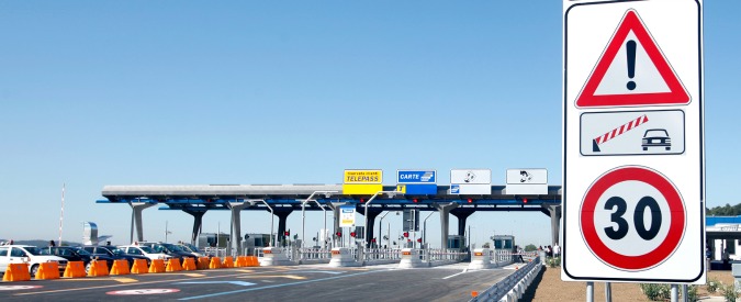 Autostrade, “Dal primo gennaio aumenti dei pedaggi in tutta Italia”