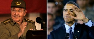 Cuba-Usa, Obama: “Embargo superato”. Castro: “Blocco economico deve finire”