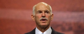 Copertina di Grecia, ex premier Papandreou: “Ue sia più integrata o cresceranno nazionalismi”