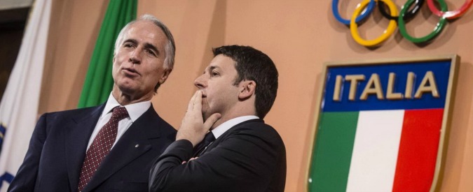Olimpiadi 2024, Renzi al Coni: “Italia e Roma presenteranno la candidatura”