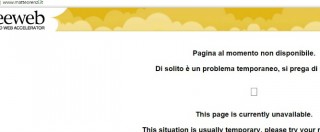 Copertina di Sciopero generale, Anonymous attacca il sito di Renzi: “Noi con i lavoratori”
