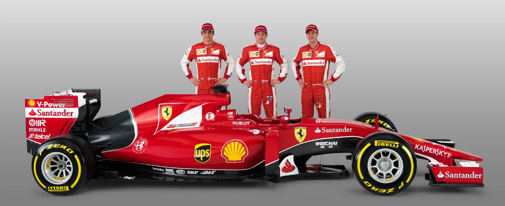 Nuova Ferrari SF15-T (FOTO), la monoposto di Formula 1 per Raikkonen e Vettel