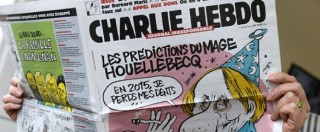 Copertina di Charlie Hebdo, sul libro “Sottomissione” di Michel Houellebecq l’ultima copertina