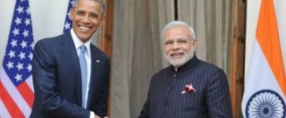 Copertina di India, visita Obama sblocca acquisto di nucleare Usa. E’ bufera: ‘Pagano cittadini’