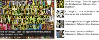 Copertina di Docsity, il social network per studenti che cresce al ritmo di 1500 utenti al giorno