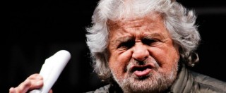 Copertina di Grillo: “L’elettore tipo del Pd? Broker, finanziere o ex della Magliana”