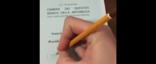 Copertina di Presidente della Repubblica, Di Stefano si filma mentre vota poi rimuove video