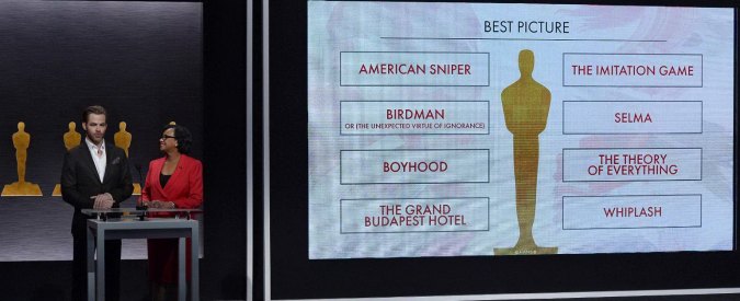 Oscar 2015, le nomination: Birdman e Grand Budapest Hotel i protagonisti
