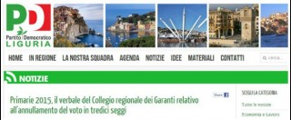 Copertina di Primarie Liguria: foto, soldi e pressioni. Pd rende noti annullamenti in 13 seggi